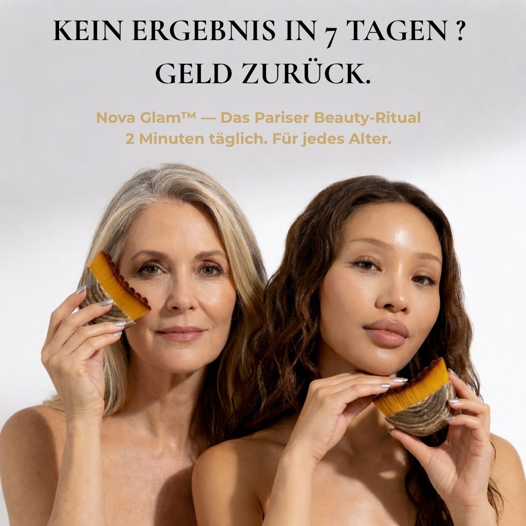Nova Glam™ Lymph-Gesichtsbürste — Das Pariser Beauty-Ritual